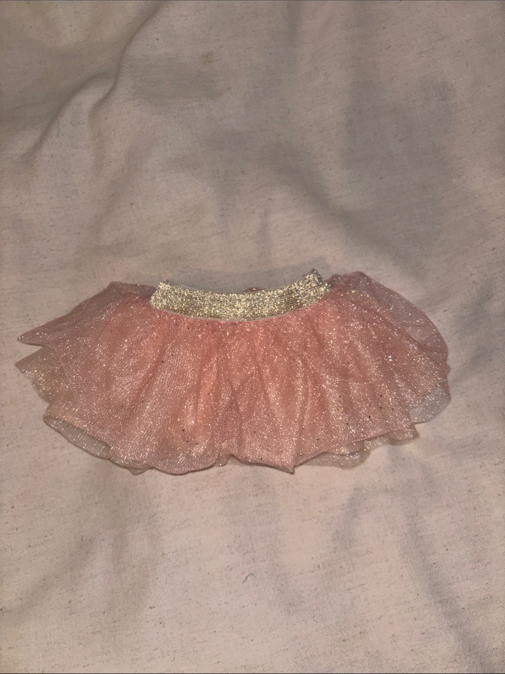 Sparkle Pink Tulle Skirt for Girls - Glitter Waistband